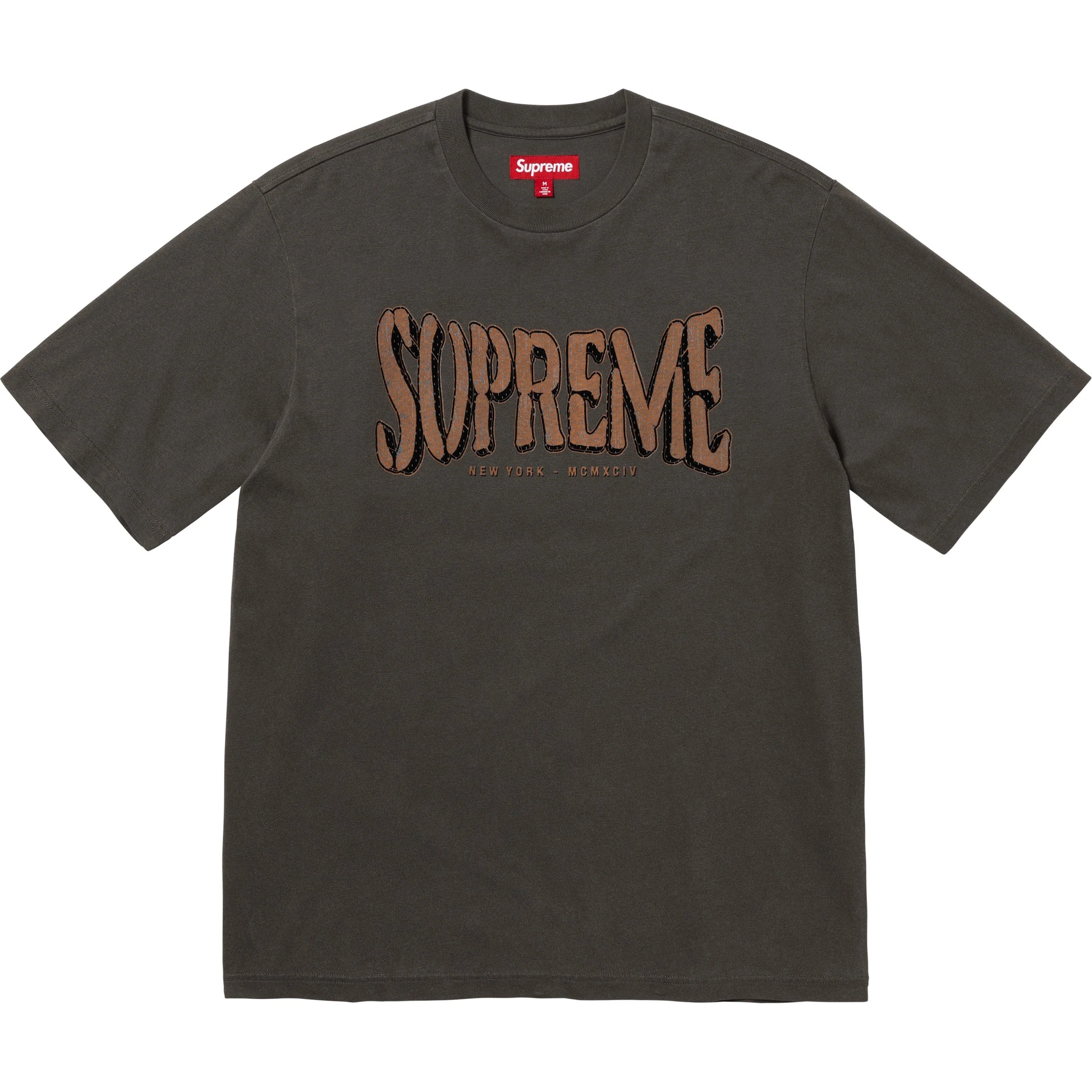 Flocked Washed S/S Top view 8